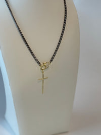 Gunmetal & Gold Locket