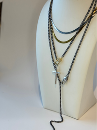 Gunmetal & Gold Locket