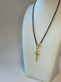 Gunmetal & Gold Locket