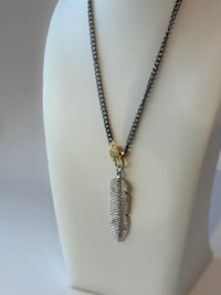 Gunmetal & Gold Locket