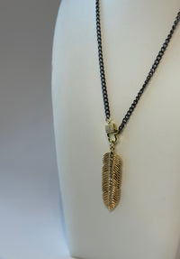 Gunmetal & Gold Locket