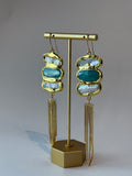 Calamint- the Watercolor Earring