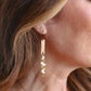 Anne's Angle Bronze Earring