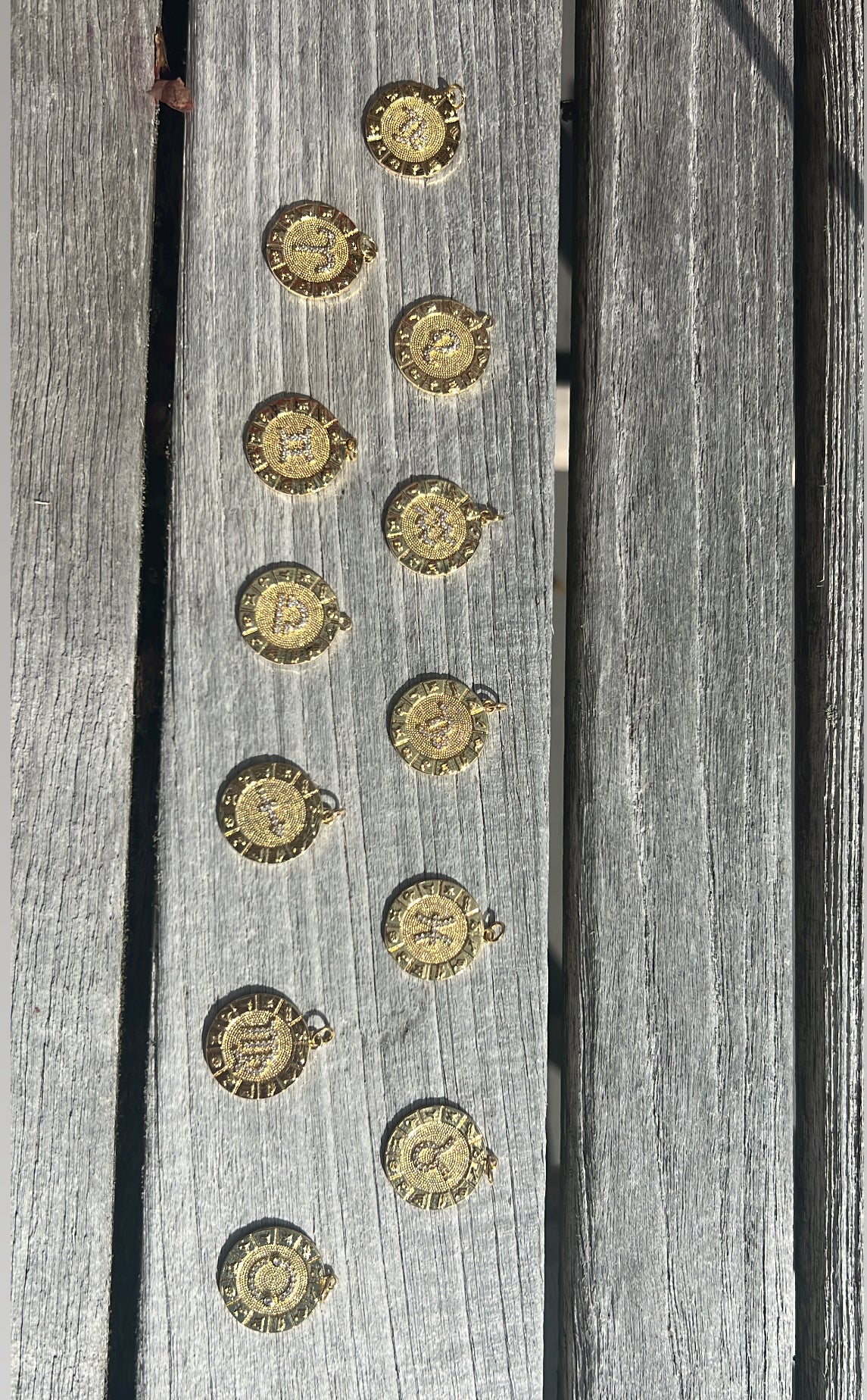 Zodiac & Monogram BB Necklace