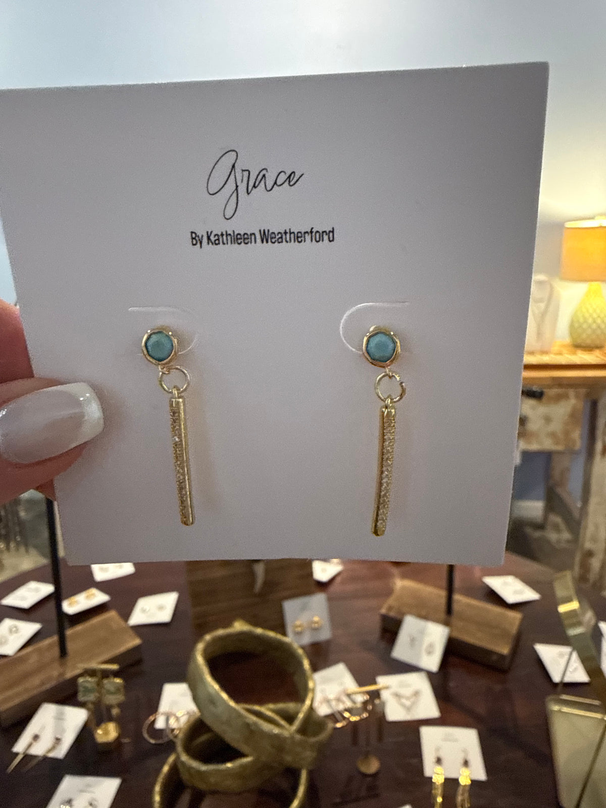 Paved in Turquoise and Diamonds