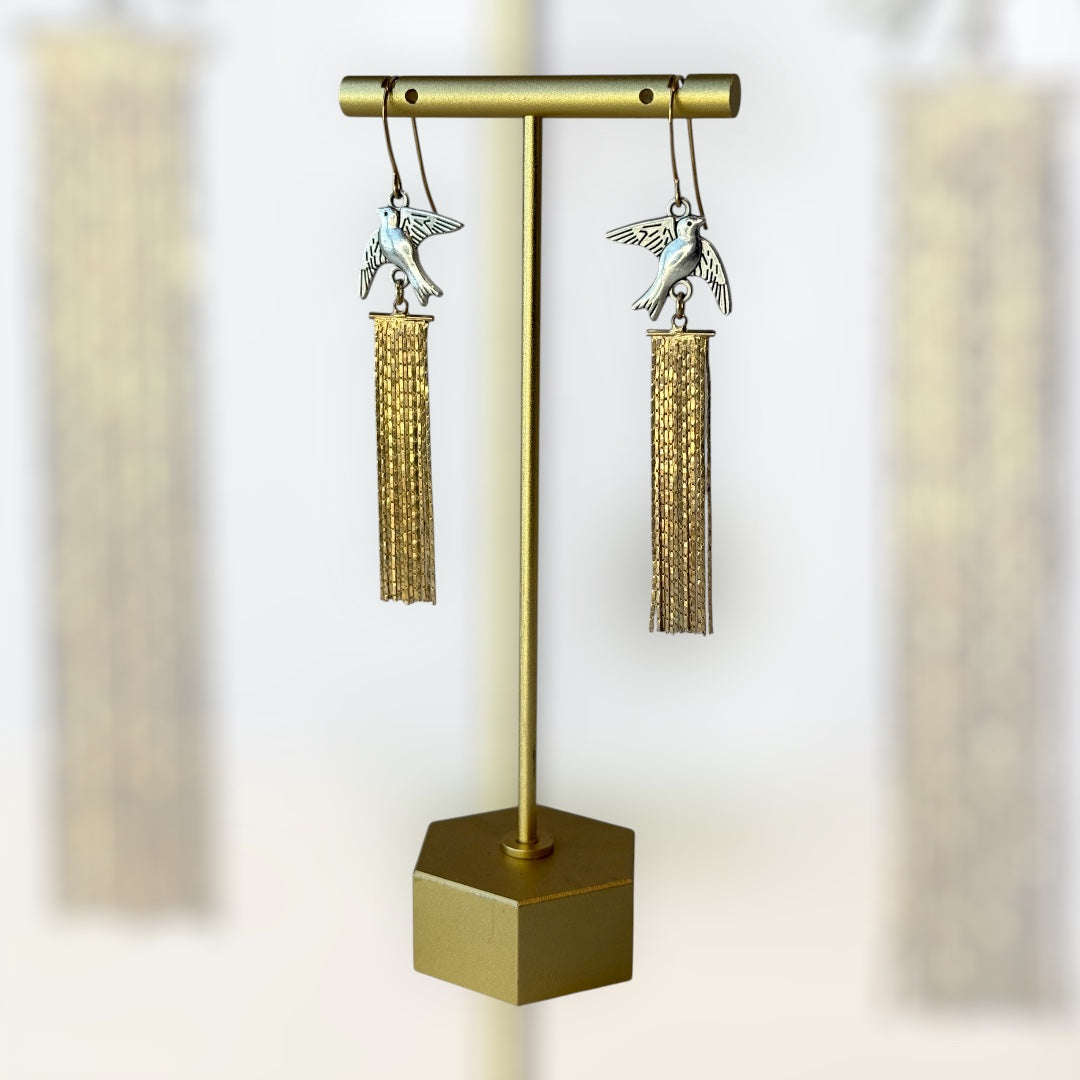 Peace- the Sparrow Earrings