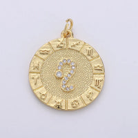 Zodiac & Monogram BB Necklace