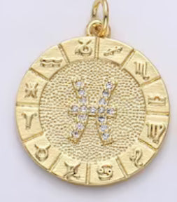 Zodiac & Monogram BB Necklace