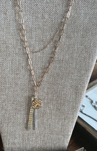 The Compass Charm BB Necklace